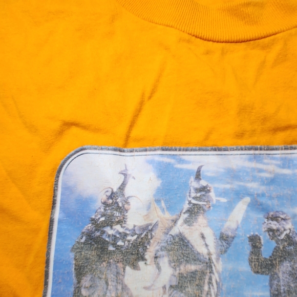 XING T-SHIRTS SIZE XL Orange Godzilla - Picture 4 of 7